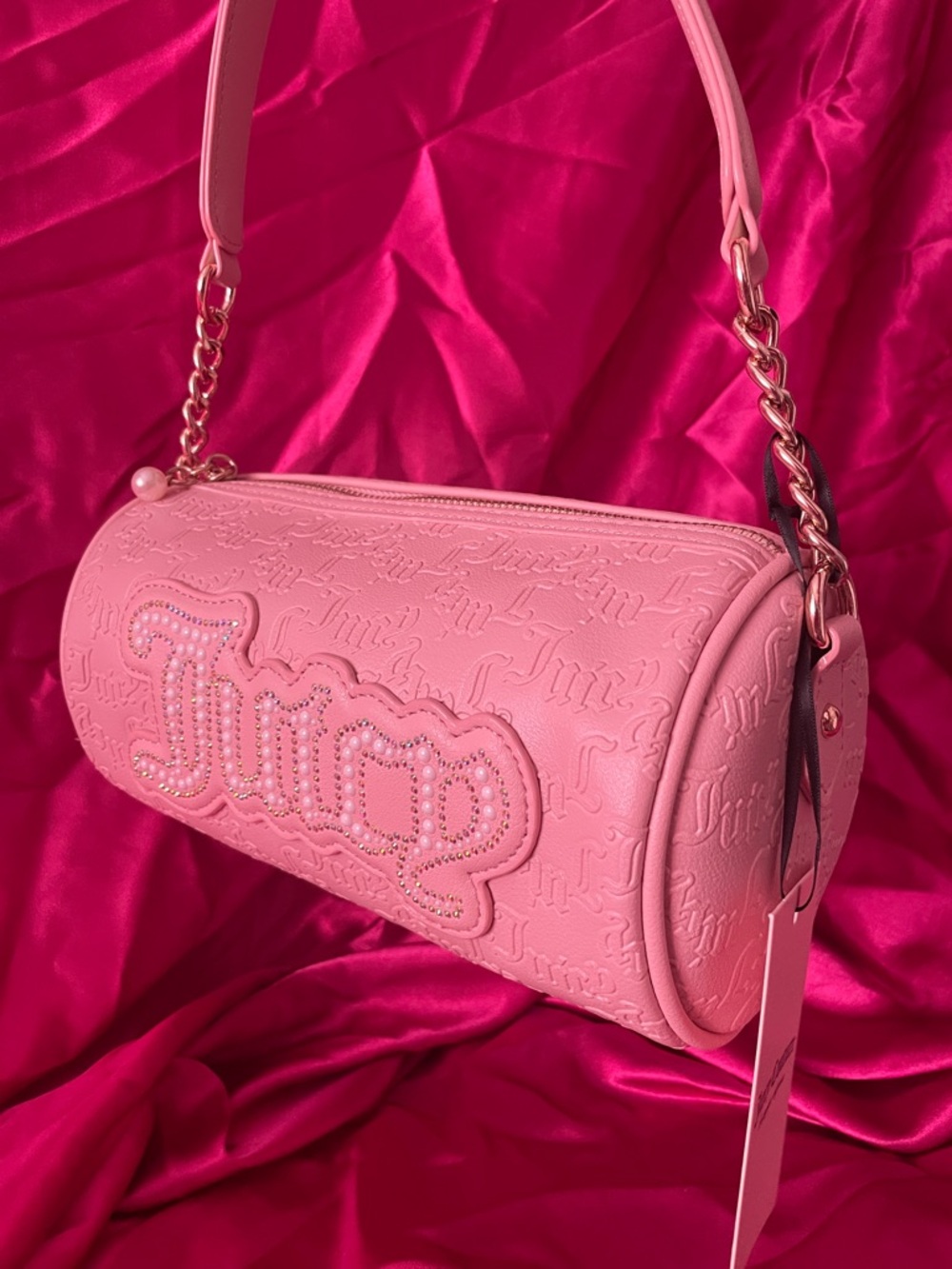 JUICY COUTURE SIGNATURE BARREL BAG - NEW
